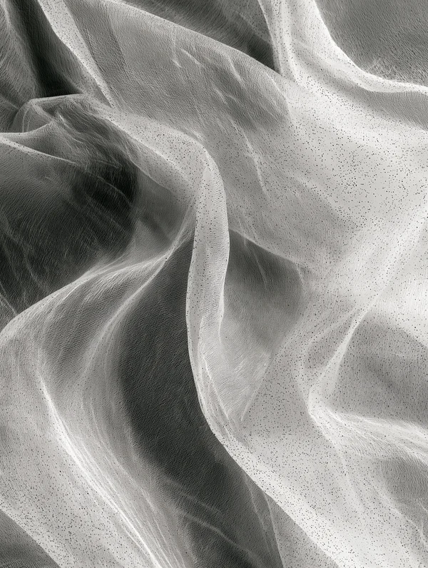 Abstract Sheer Fabric Texture
