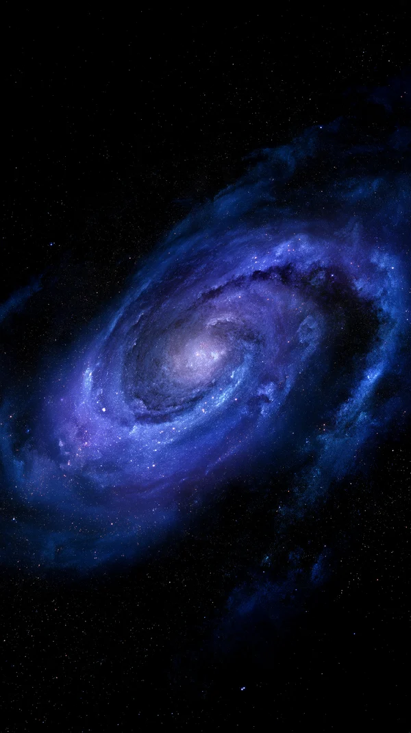 Spiral Galaxy in Deep Space