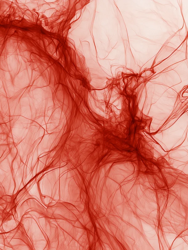 Abstract Crimson Flow
