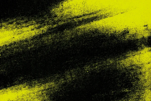 Abstract Yellow and Black Grunge Texture