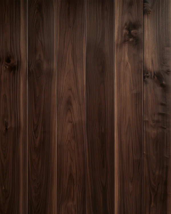 Dark Walnut Wood Plank Texture