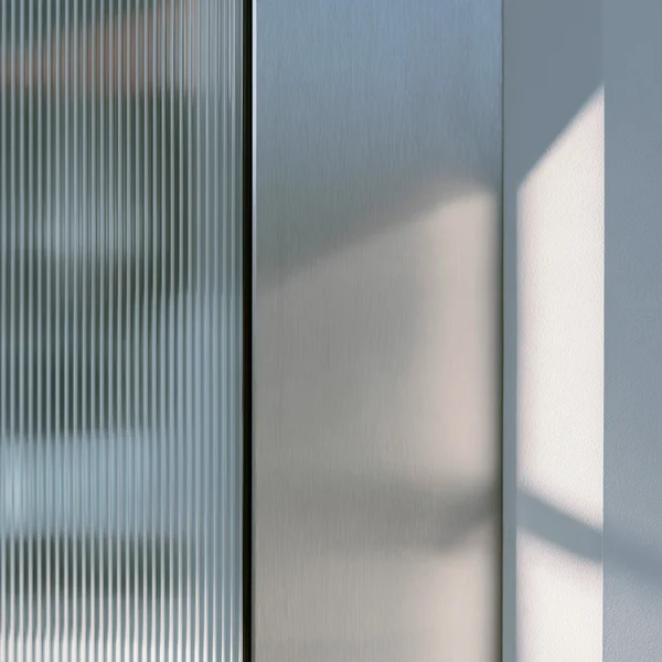 Minimalist Material Study of Glass and Metal