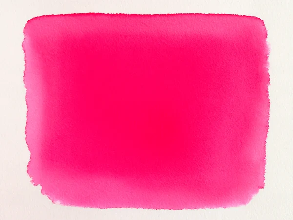 Pink Watercolor Wash on Paper