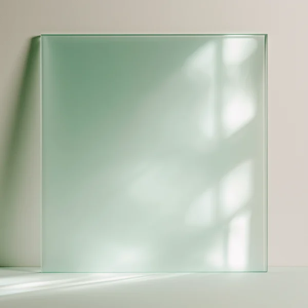 Minimalist Frosted Glass Panel