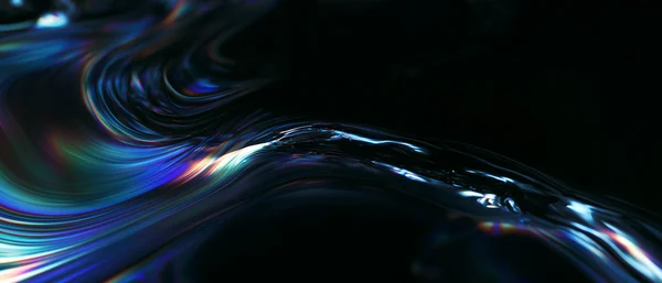 Iridescent Liquid Flow