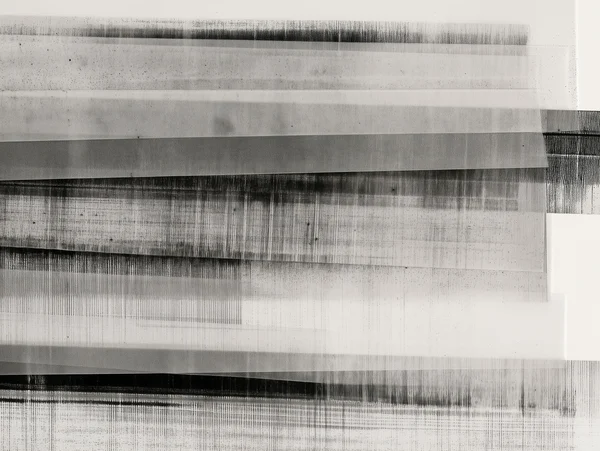 Abstract Monochrome Layered Scan