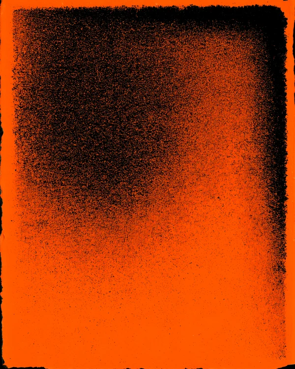 Orange and Black Speckled Texture