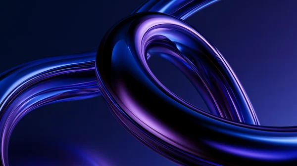 Abstract Metallic Loop