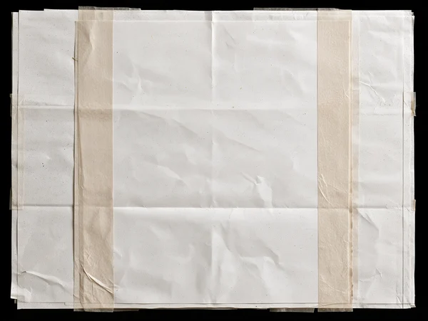 Taped White Paper Sheets Texture