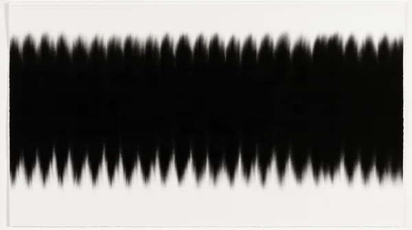 Abstract Black Ink Gradient