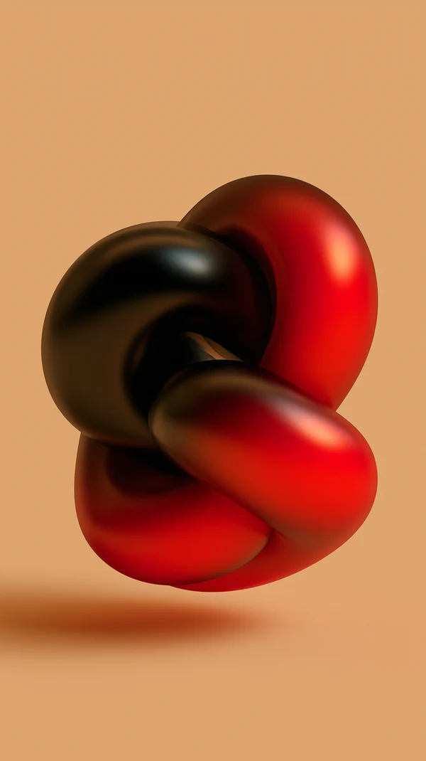 Abstract Twisted Organic Form