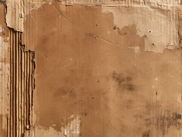 Worn Brown Cardboard Texture