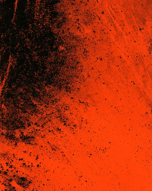 Gritty Orange and Black Abstract Texture