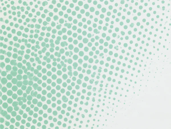 Mint Green Halftone Dot Pattern