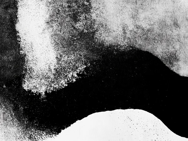 Abstract Monochrome Ink Wash