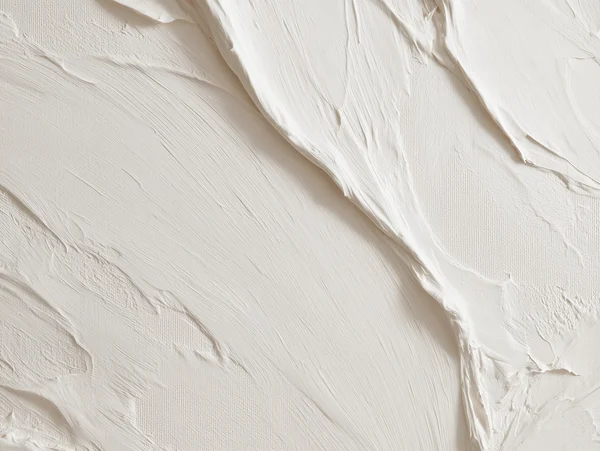 Off-White Impasto Oil Paint Surface