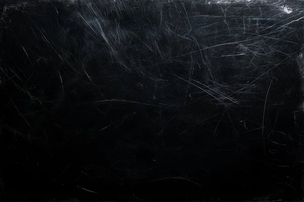 Scratched Black Metal Surface