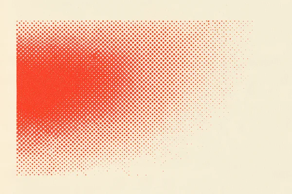 Red Halftone Gradient Pattern