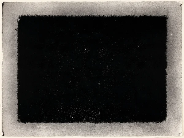 Abstract Black Ink Frame