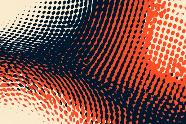 Abstract Halftone Pattern