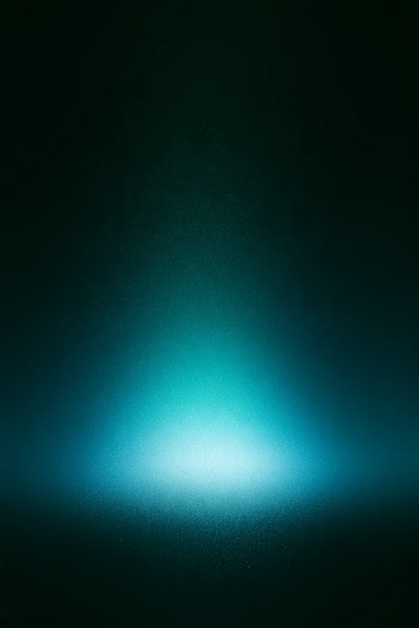 Turquoise Gradient Light Glow