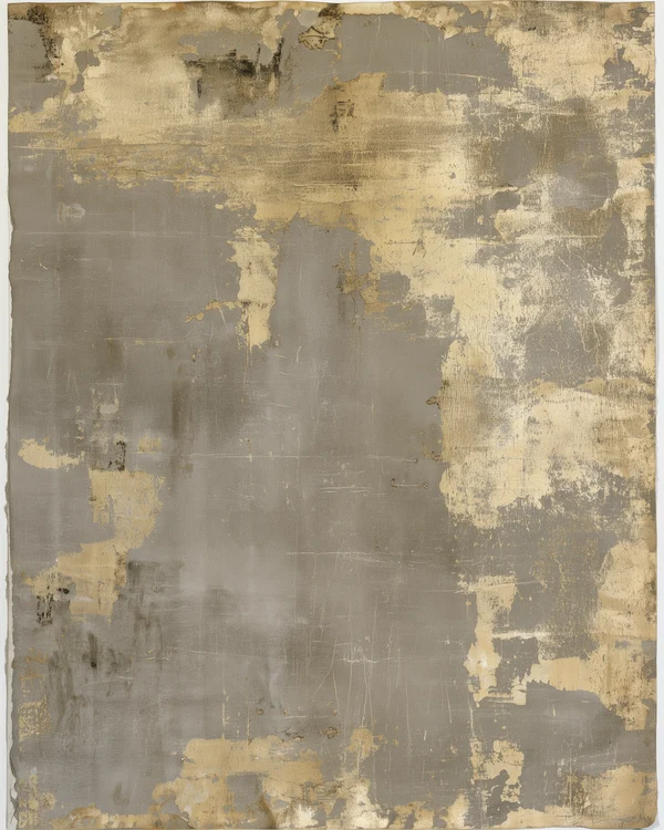 Worn Gold and Gray Abstract Texture