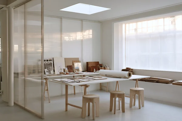 Minimalist Design Studio Workspace