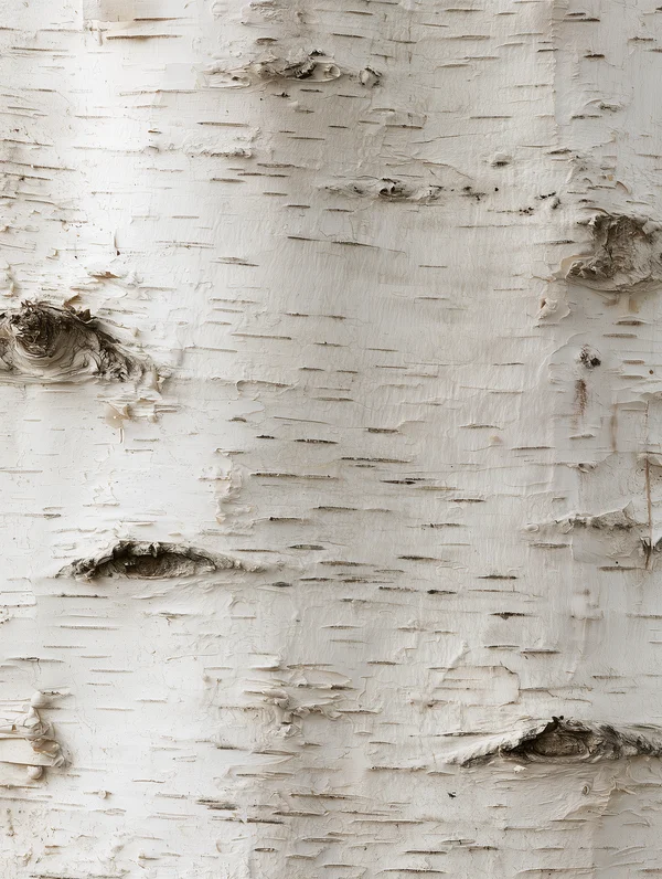 White Birch Tree Bark Texture