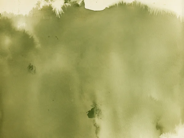 Olive Green Watercolor Wash