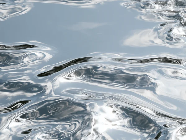 Liquid Silver Surface