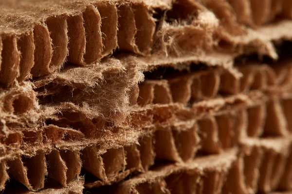 Corrugated Cardboard Edge Macro