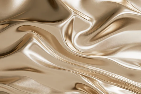 Abstract Champagne Metallic Flow