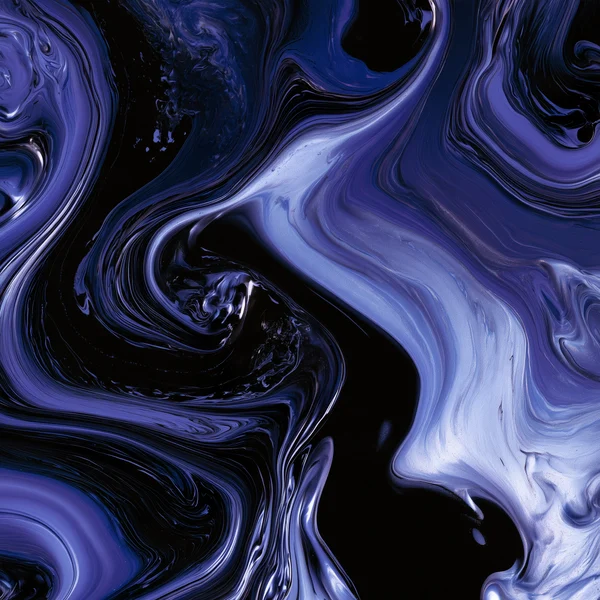 Violet and Silver Liquid Swirls