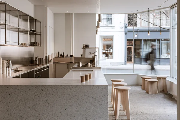 Minimalist Coffee Shop Interior Design