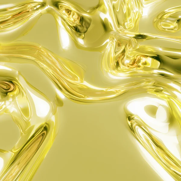 Abstract Liquid Gold Surface