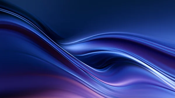 Blue and Violet Flowing Curves