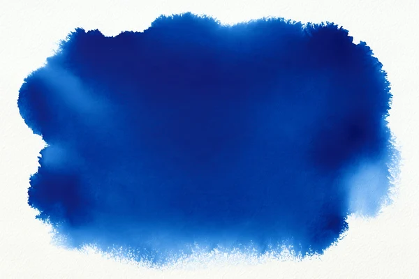 Blue Watercolor Ink Wash