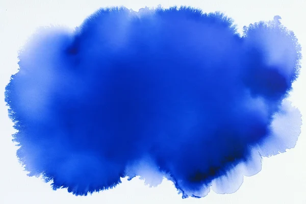 Blue Watercolor Ink Wash