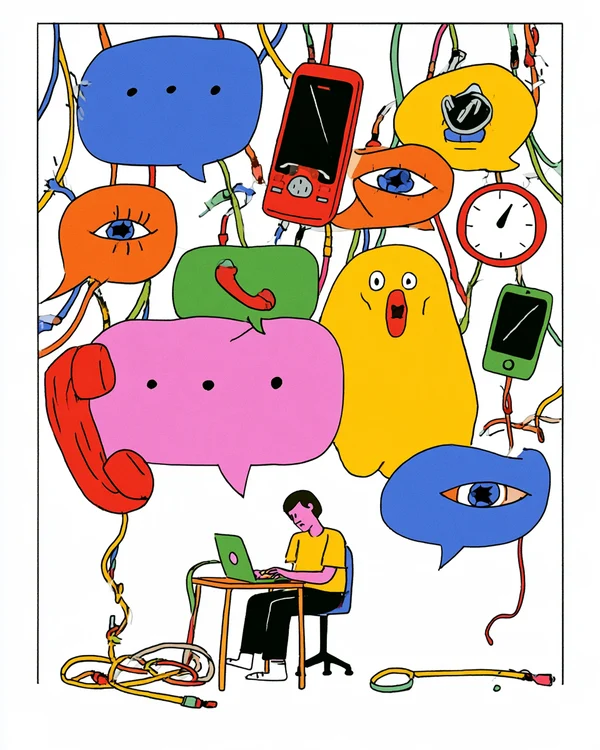 Digital Overload and Connectivity Metaphor