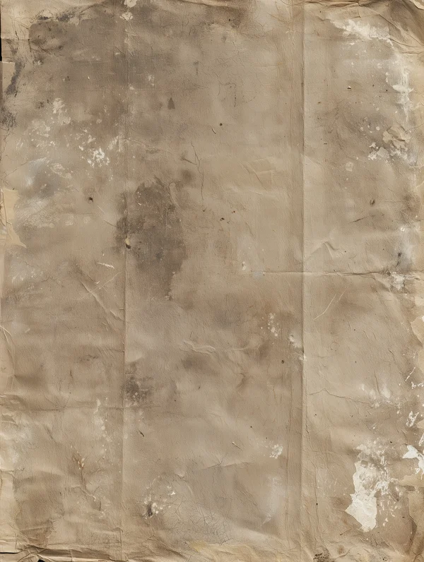 Aged Creased Paper Texture