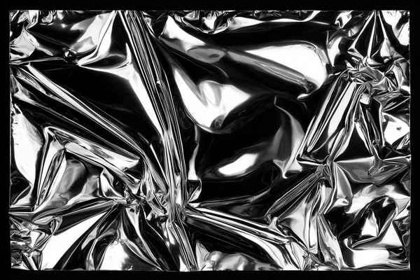 Abstract Metallic Foil Texture