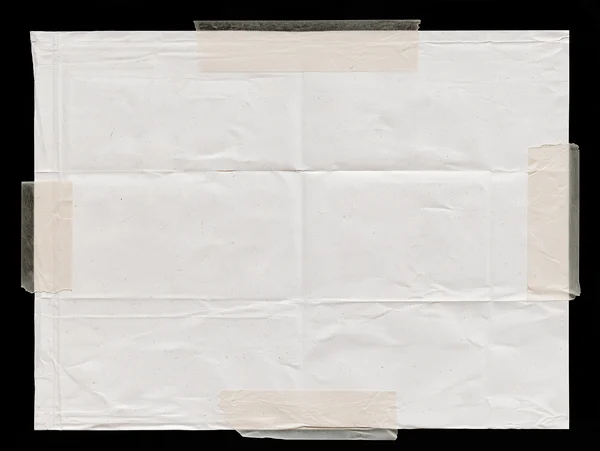 Taped Wrinkled Paper Texture