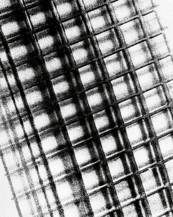 Abstract Monochrome Grid Texture