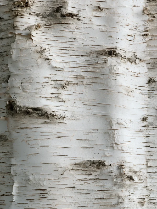 White Birch Tree Bark Texture