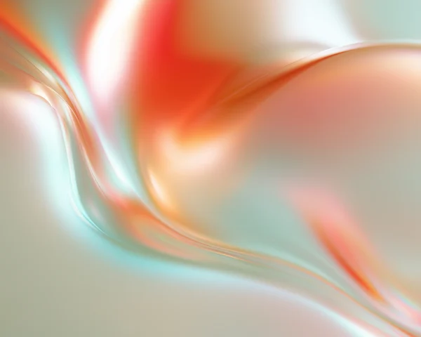 Iridescent Flowing Abstract Gradient