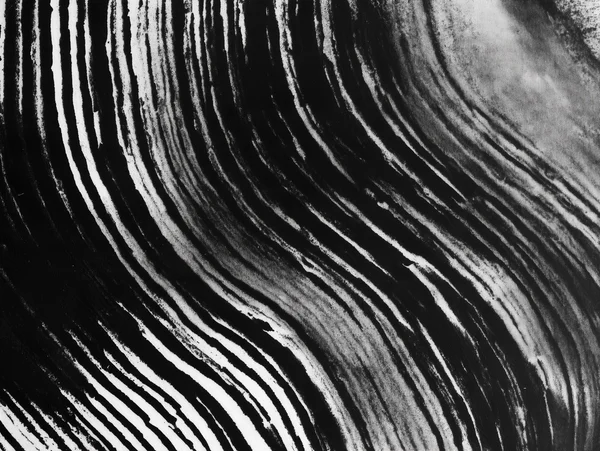 Abstract Monochrome Flowing Lines