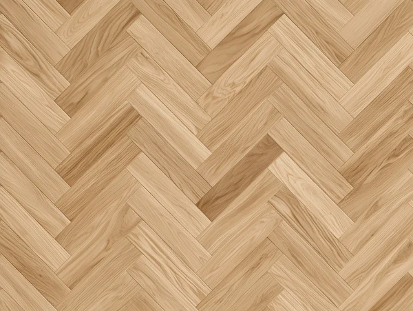 Light Oak Herringbone Parquet Floor