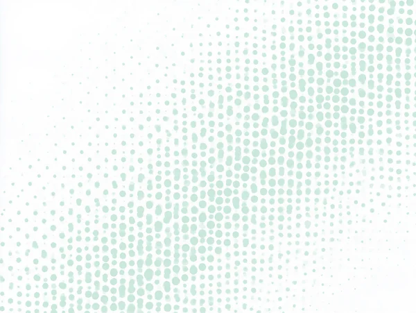 Mint Green Halftone Dot Pattern