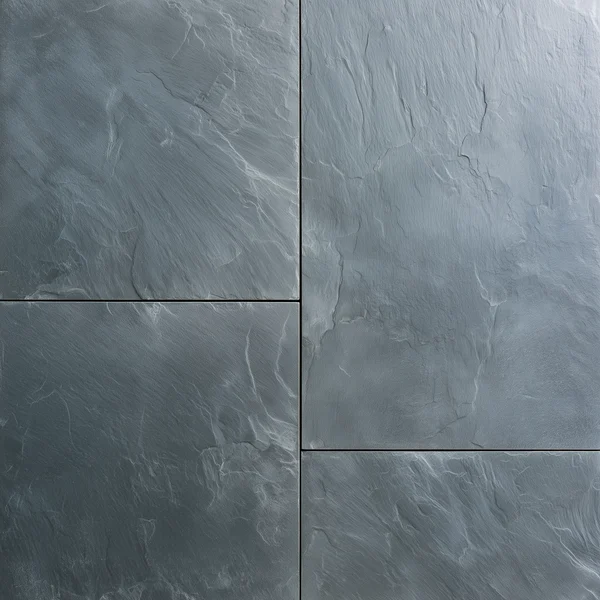 Blue Gray Slate Tile Surface