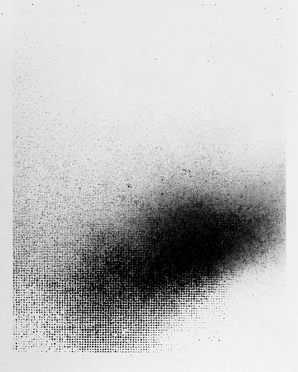 Abstract Halftone Gradient Texture